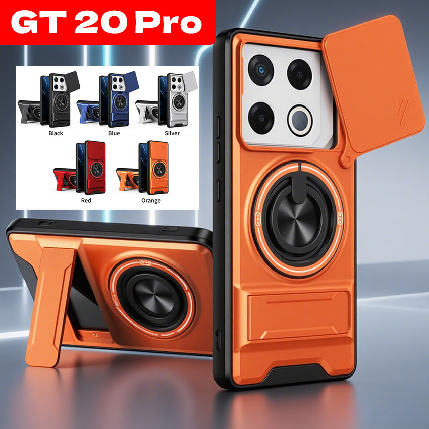 THAA เหมาะสําหรับ Infinix GT 20 Pro GT20 20 Pro 20 26 เคสโทรศัพท์เลนส์กล้องหน้าต่างบานเลื่อน Shell G
