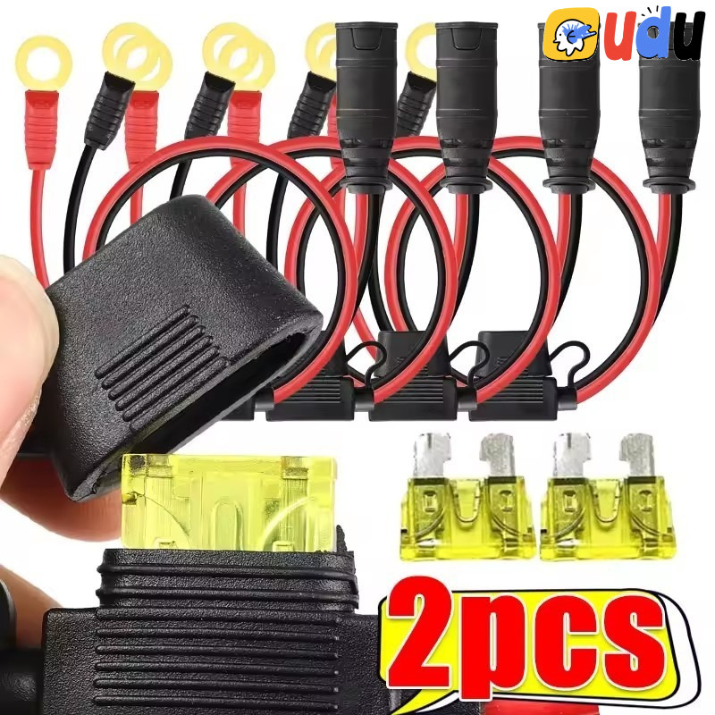 M6 M10 X-Connect Power Cable - รถชาร์จสายไฟ - แบตเตอรี่รถจักรยานยนต์ Terminal Connector - แบบพกพา 0.