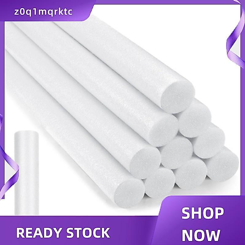 z0q1mqrktc Foam Tube 1.6 X 19.7 นิ้ว 10 ชิ้นลอย Pool Noodles รอบก๋วยเตี๋ยวแข็งสําหรับผู้ใหญ่ว่ายน้ํา