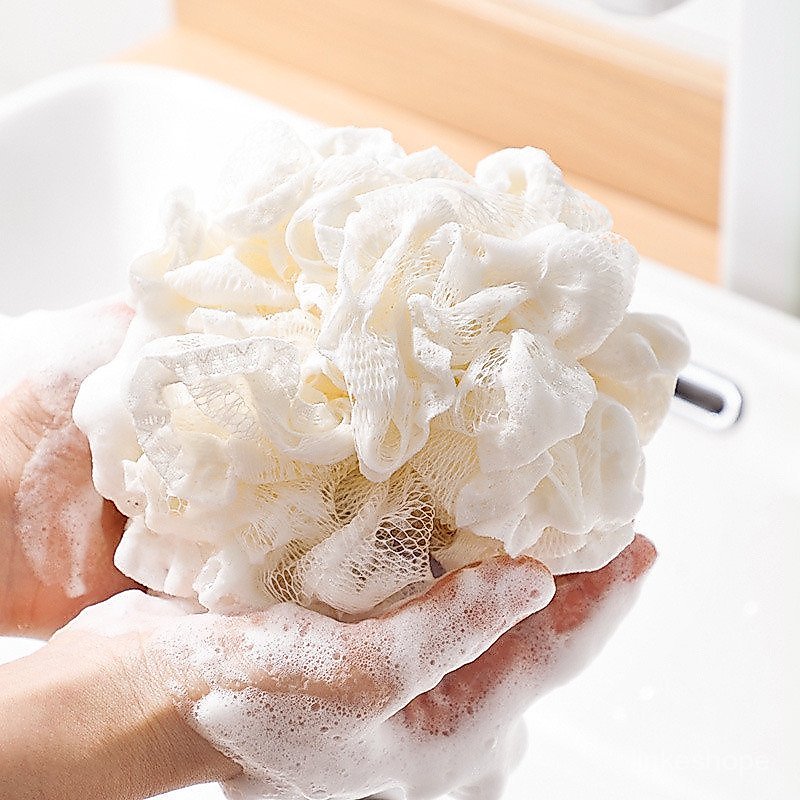Lace Bath Loofah, Bubble Bath Sponge