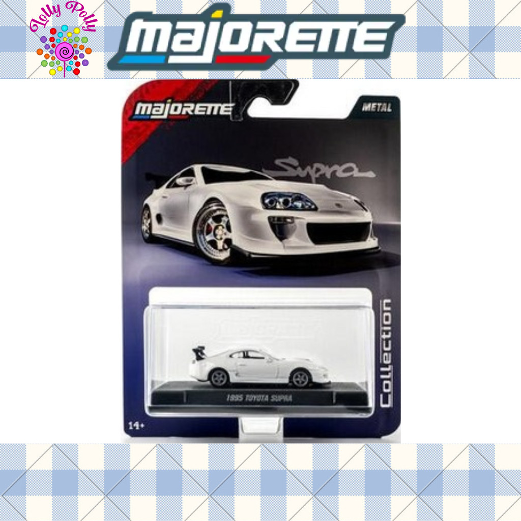 Majorette Collection 1995 Toyota Supra รถเหล็กโมเดล