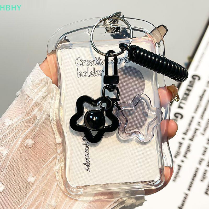[Kacoom] การออกแบบสร้างสรรค์ Kpop Photocard Holder ผู้ถือบัตรโปร่งใสพวงกุญแจ TH