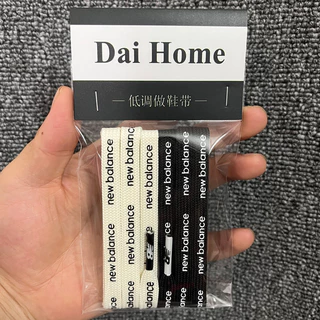 เชือกผูกรองเท้าแบนเปลี่ยนเชือกผูกรองเท้า Daihome เหมาะสําหรับ New Balance Nb1906 Daddy รองเท้า Letter แบนรอบครึ่งวงกลมเชือกผูก TYCT