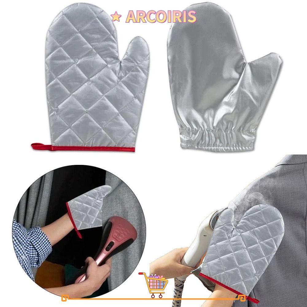 ถุงมือรีดผ้า ARCOIRIS ถุงมืออบไอน้ํากันน้ําทนความร้อนถุงมือเตาอบแบบหนาป้องกันการลวก