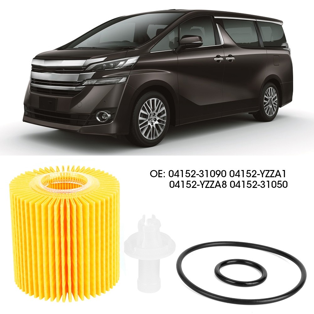 RIDERLIVING-TH รถยนต์ตัวกรองน้ำมันเครื่องรถยนต์เครื่องยนต์เหมาะสำหรับ Toyota Camry Saloon 04152-3109