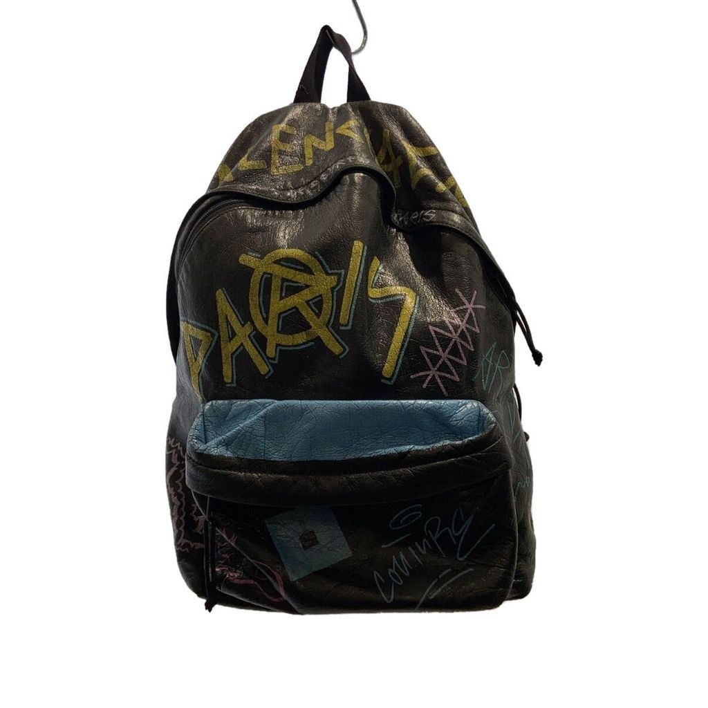 Balenciaga backpack rucksack sheep leather BLK 503221 1080 Direct from Japan Secondhand