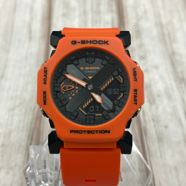 Casio G-Shock   Utilizes  Plastic GA-2300FL-4AJF Orange