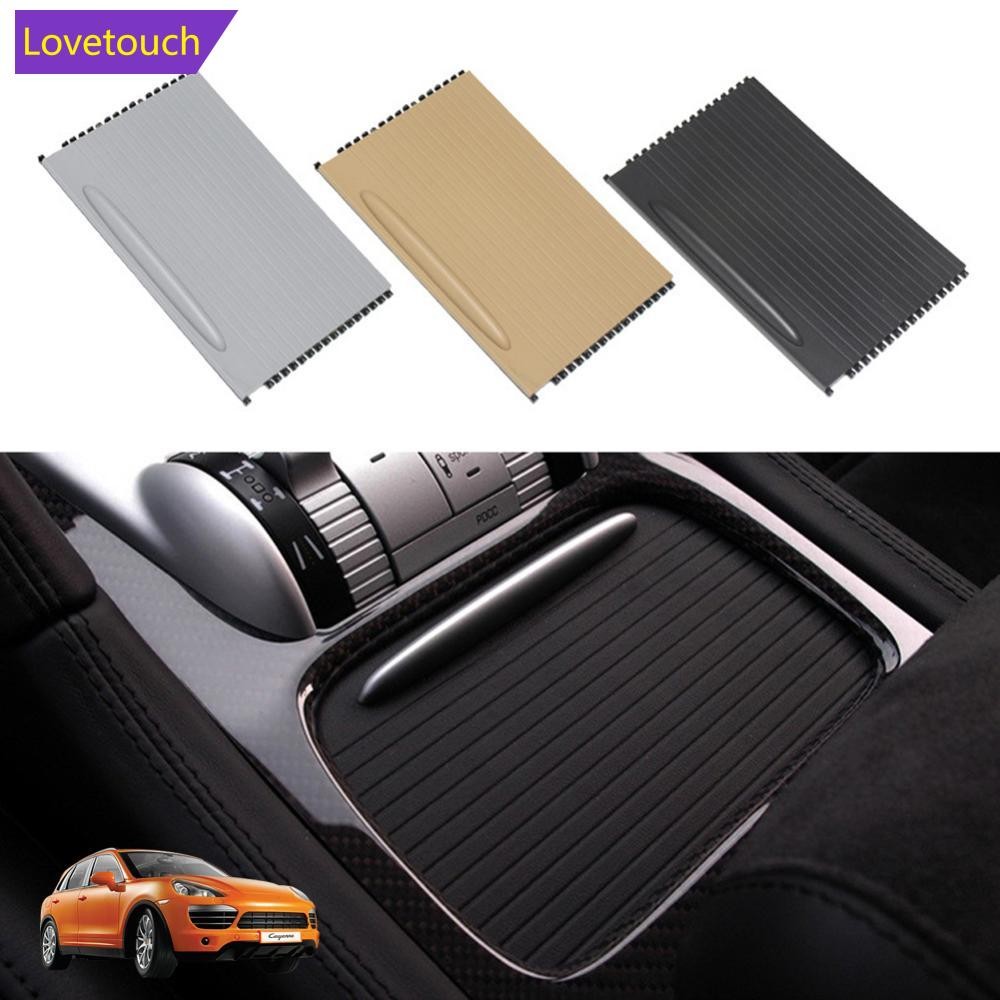 LOVETOUCH Car Front Center Console Cup Holder Roller Blind Cover 7L5862531 สําหรับ Porsche Cayenne 2