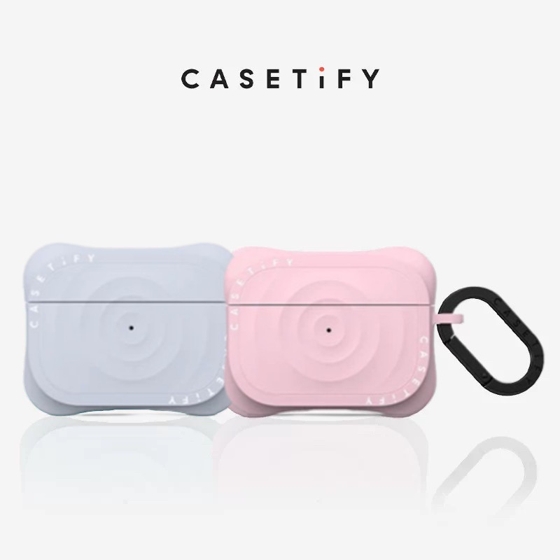 คุณภาพสูงปลอก Ripple หูฟังพร้อมเคสสําหรับ AirPods 4 3 Pro 2 ซิลิโคนเหลวกันกระแทก Matte Anti-Slip เคสป้องกันพร้อมพวงกุญแจ