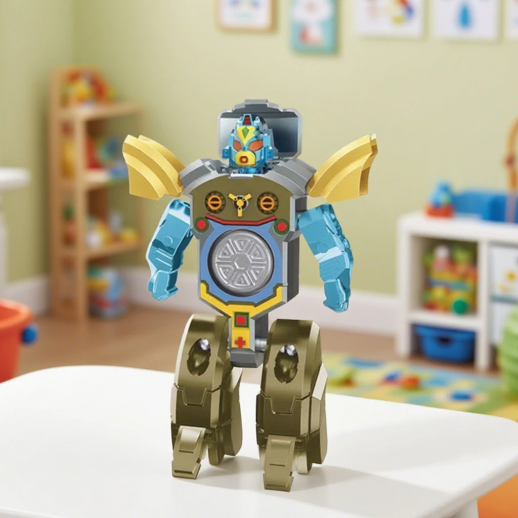 Shape-forming Robot Fidget Toy Transforming Robot Fidget Spinner สําหรับผู้ใหญ่วัยรุ่นเด็กความเครียดบรรเทา thumbnail 8