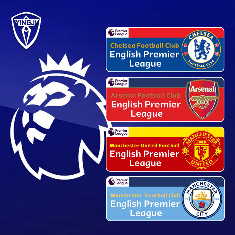 [จัดส่งด่วน] EPL Manchester United Sakaman City Chelsea Liverpool Football สติ๊กเกอร์สะท้อนแสงรถยนต์