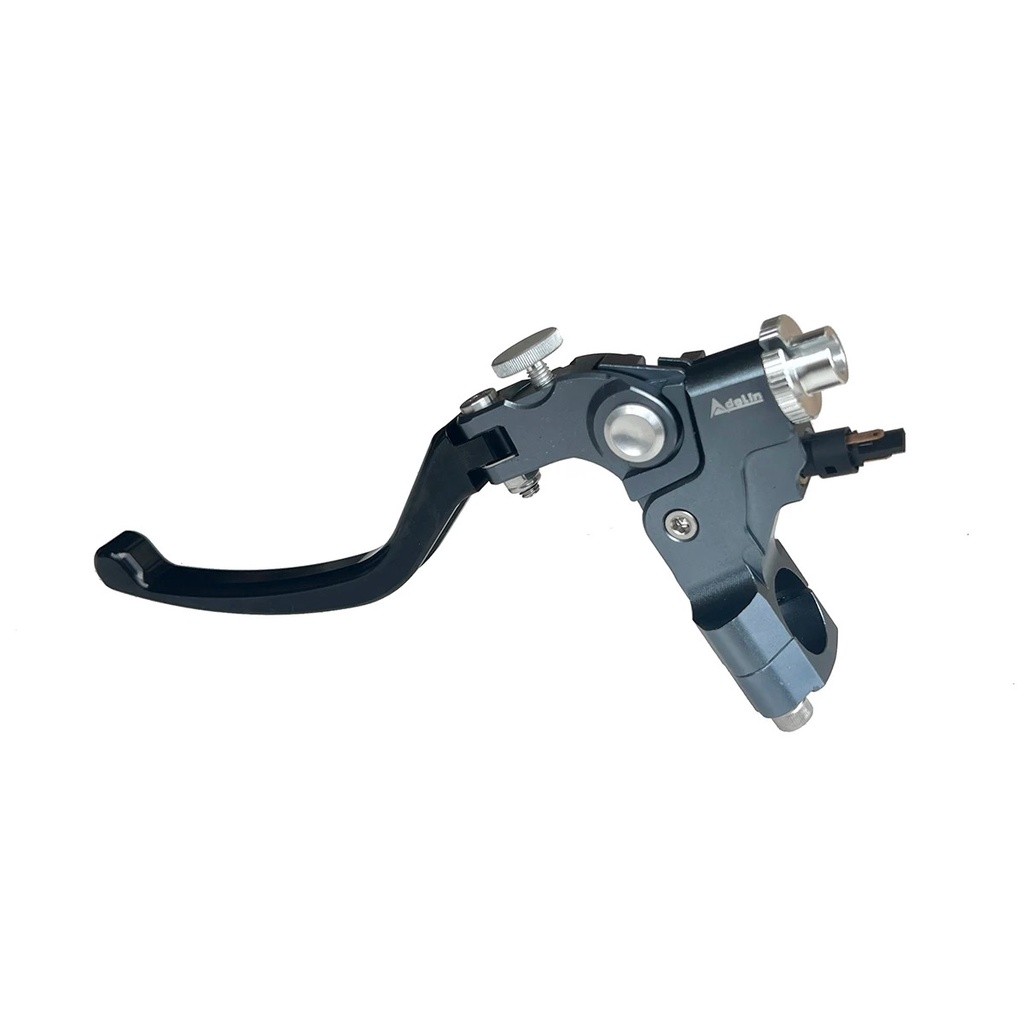 Adelin PX-7 รถจักรยานยนต์สายเงินคลัทช์ CNC universal 22 มม.ซ้ายคลัทช์เชือกดึงสาย