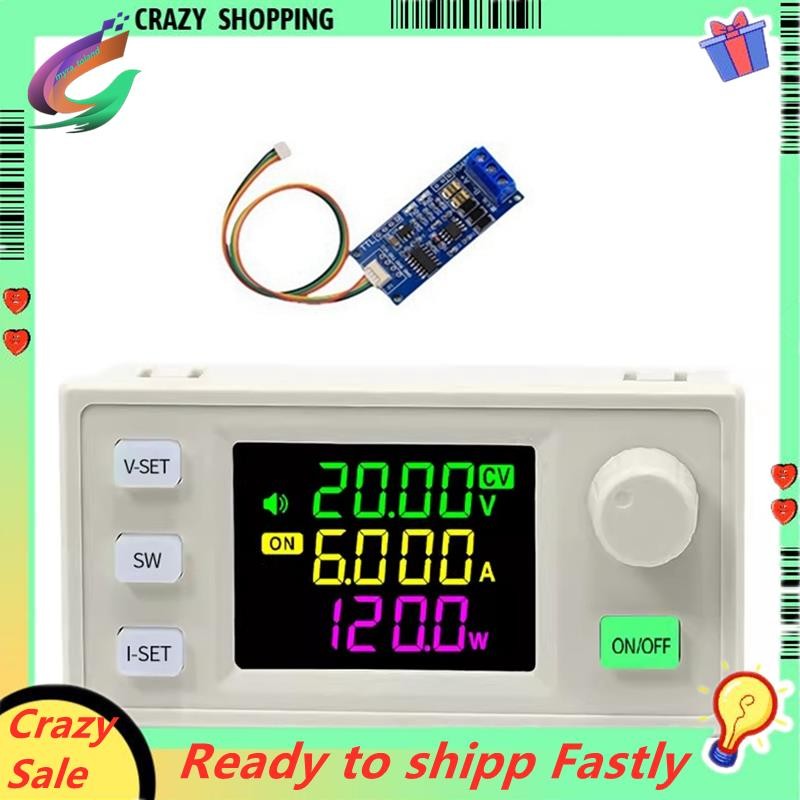 SK120X CNC DC Regulated Power Supply + K485X โมดูล Bench DC-DC Step Up/Down Converter 6-36V ถึง 0-36