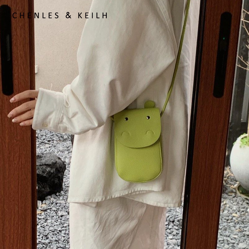 CHENLES & KEILH น่ารัก Mini โทรศัพท์มือถือกระเป๋า Key Case แฟชั่นกระเป๋าใบเล็ก 2023 สไตล์ใหม่ Messen