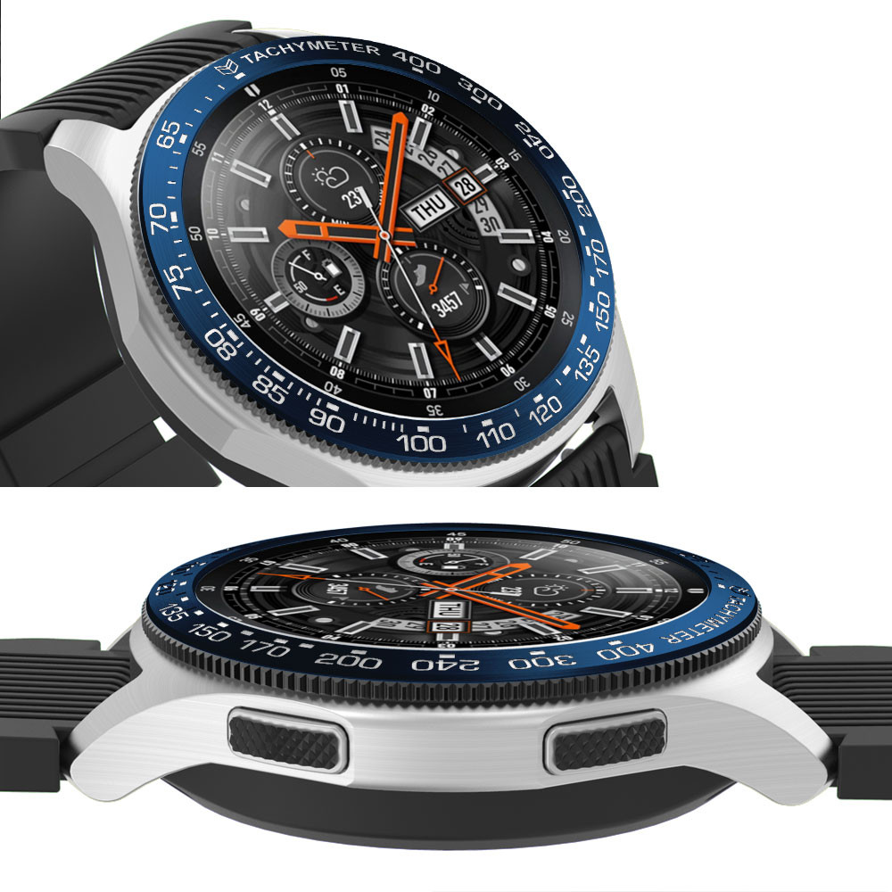 เหมาะสําหรับ Samsung Galaxy Watch42/46 มม. GearS3 สมาร์ทนาฬิกาขนาดแหวนป้องกันกรณีดัชนี