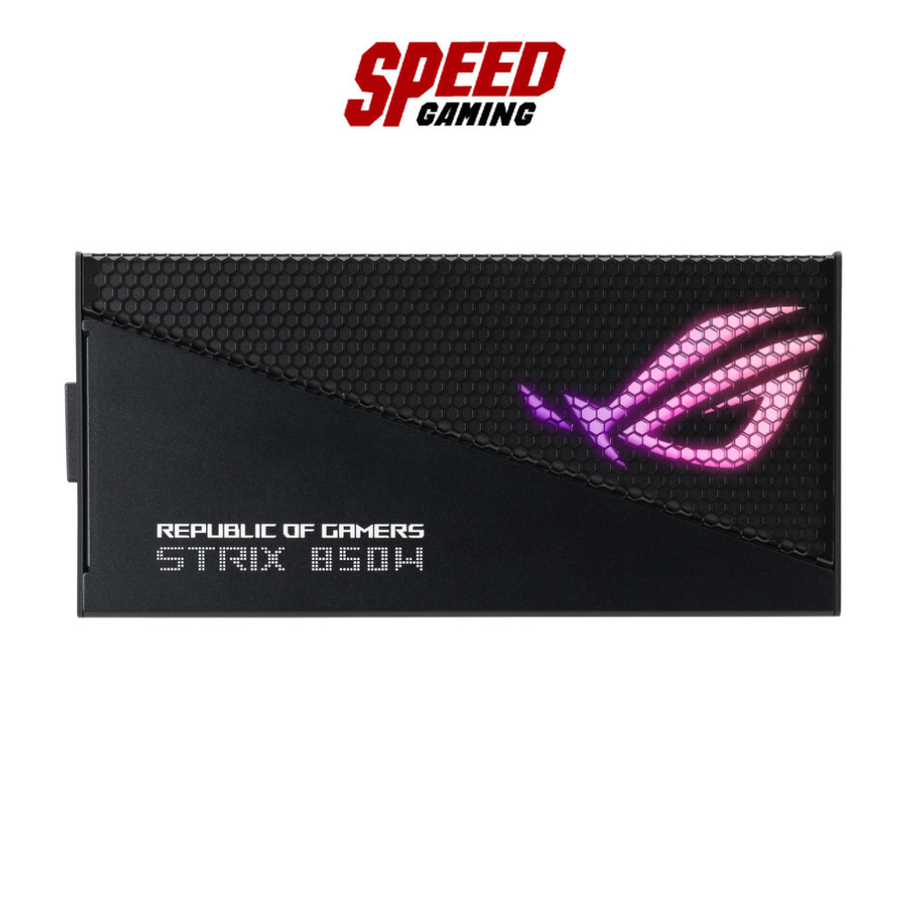 ASUS ROG STRIX 850W GOLD AURA EDITION | 850W 80 PLUS GOLD BLACK ATX | Power Supply (อุปกรณ์จ่ายไฟ) B
