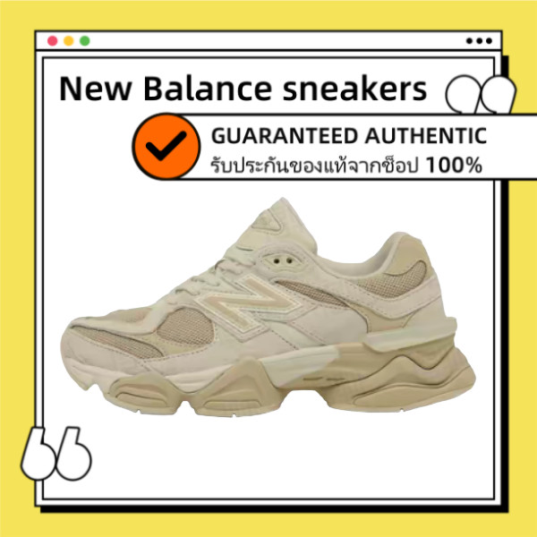 ของแท้ 100% NEW BALANCE 9060 NB9060 U9060SS Yellow Unisex รองเท้าผ้าใบสำหรับผู้ชาย และผู้หญิง