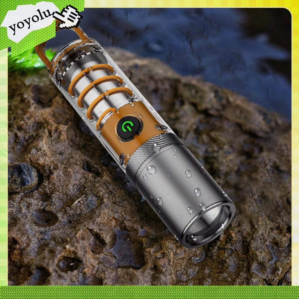 ไฟฉายแค้มปิ้ง USB ชาร์จ กําลังสูง สําหรับไฟดับ ราคา ถูกที่สุด ดีลบีเคเค แกลเลอรีภาพที่ 4