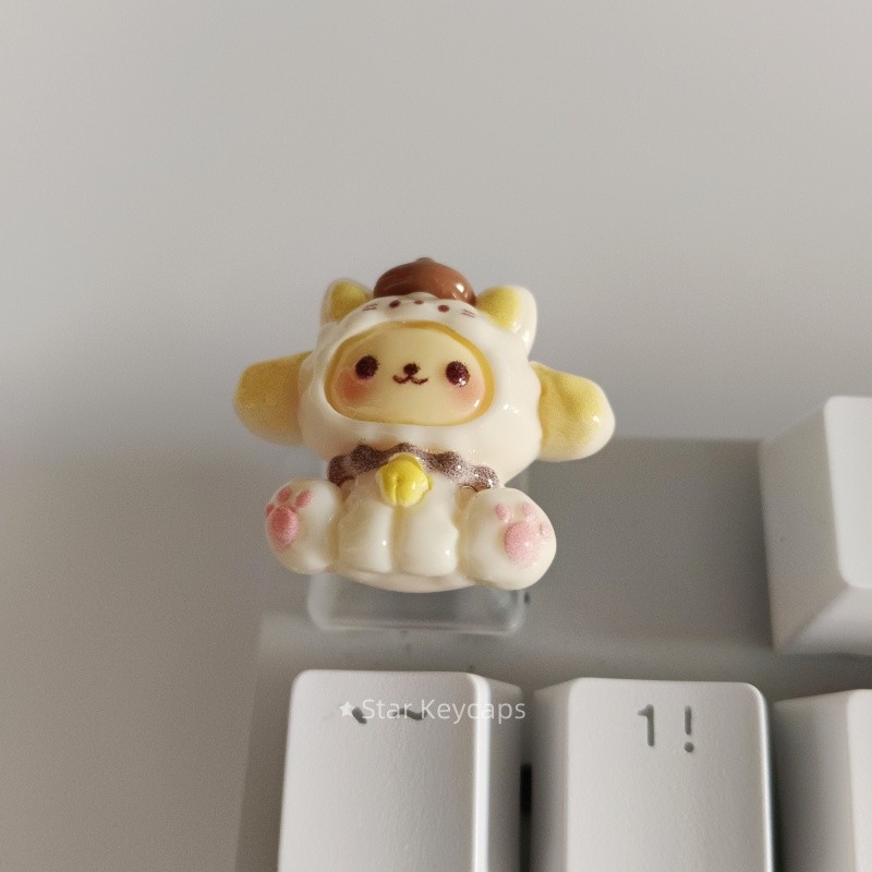 DIY Handmade Keycaps สร้างสรรค์น่ารักการ์ตูน Melody เกมคีย์บอร์ด Keycap ESC ปุ่มแป้นพิมพ์ตกแต่ง ราคา ถูกที่สุด ดีลบีเคเค แกลเลอรีภาพที่ 7