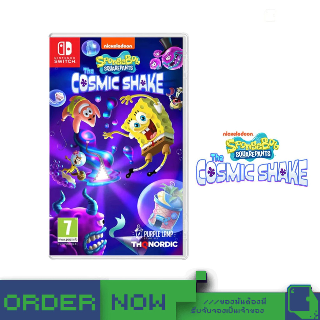 Nintendo Switch™ เกม SpongeBob SquarePants: The Cosmic Shake  [bY ClaSsIC GaME]