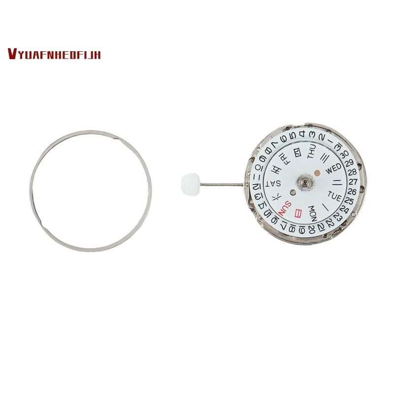 Miyota 8205 การเคลื่อนไหวนาฬิกาอัตโนมัติ 3 มือวันที่/วันปฏิทินคู่