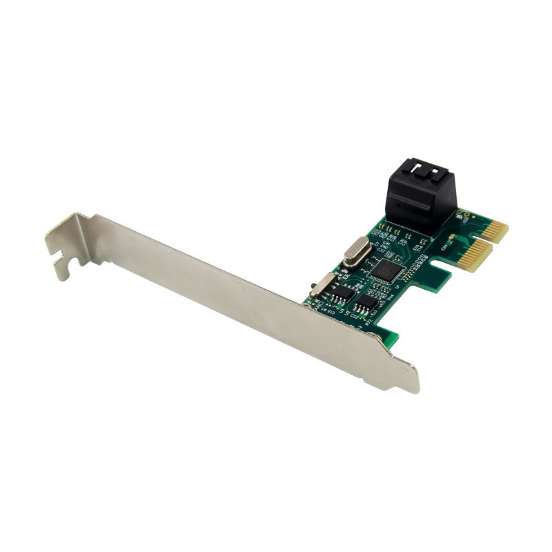 ASM1061 PCI-E X1 Dual Channel SATA-3 Hard Disk Conversion Card Dual Port SATA 6G Extension Card