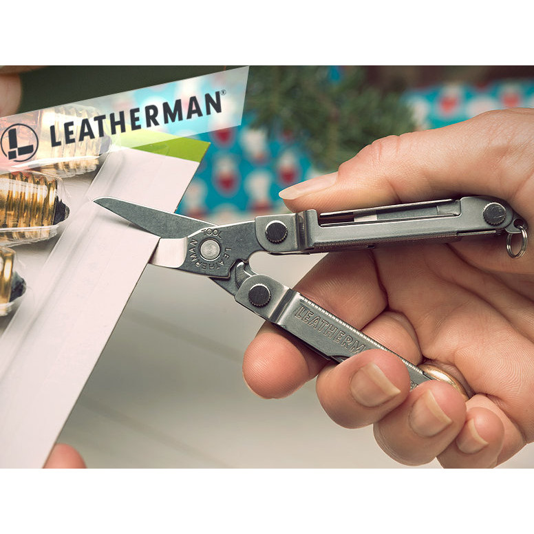 เครื่องมือกลางแจ้ง Leatherman MICRA Charm ขนาดเล็ก พกพาสะดวก กับฟังก์ชันกรรไกรพับ