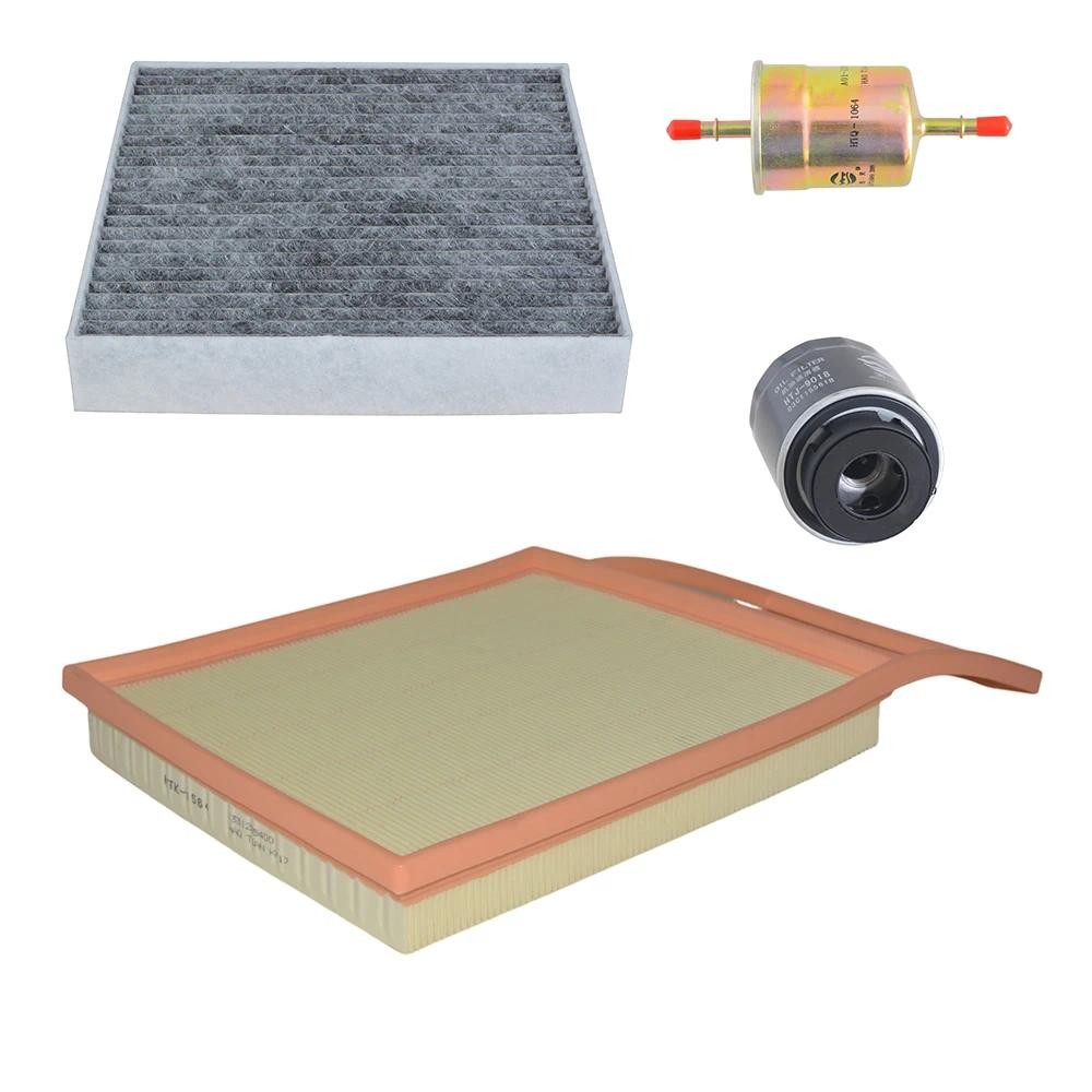 4 ชิ้นชุดกรองเครื่องยนต์สําหรับ BYD SONG PRO II 1.5T 2020- FRIGATE 07 DM-i DM-p 1.5T-PHEV 2022- 1331