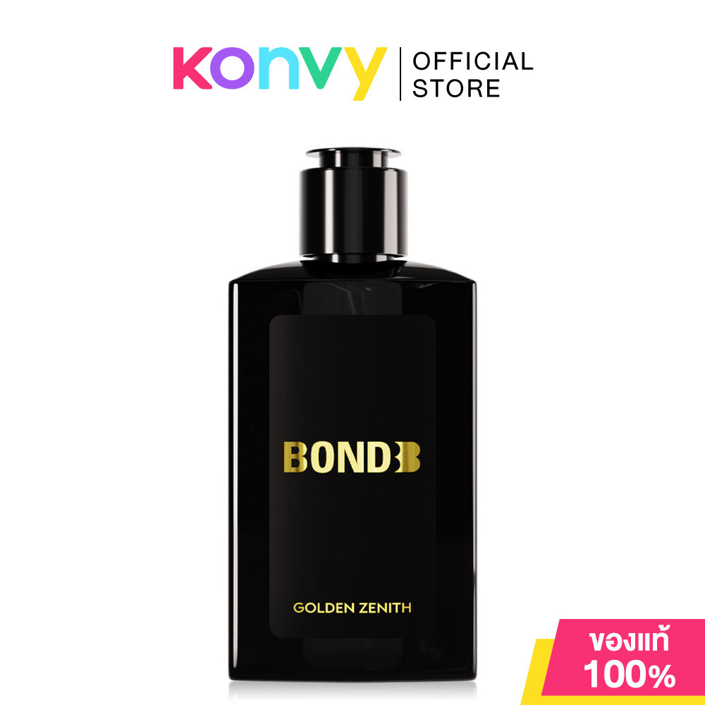 BOND Intimate Wash Golden Zenith 150ml ผลิตภัณฑ์ทำความสะอาดจุดซ่อนเร้นสำหรับผู้ชายบอนด์ สูตรพรีเมียมด้วยประกายสีทอง.
