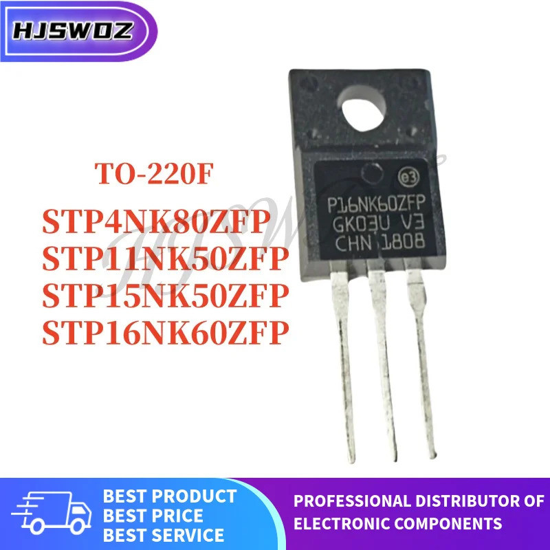 1-5PCS STP4NK80ZFP P4NK80ZFP STP11NK50ZFP P11NK50ZFP STP16NK60ZFP P16NK60ZFP STP15NK50ZFP P15NK50ZFP