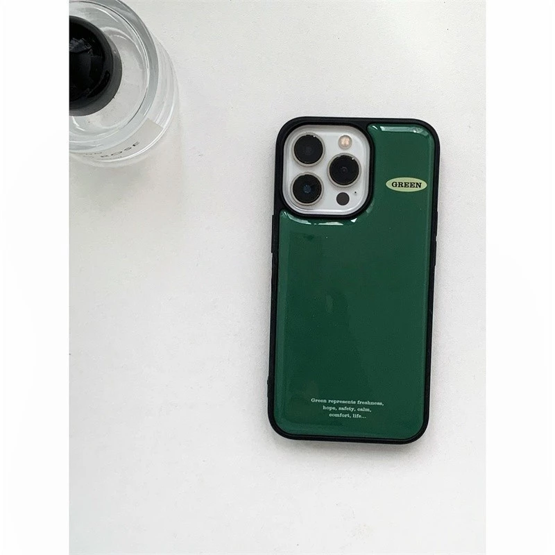 สีทึบอีพ็อกซี่เคสโทรศัพท์ Drop-Resistant สําหรับ iPhone 16 Promax 15 Promax 11 12 13 14plus 15plus 16e 16plus 15pro