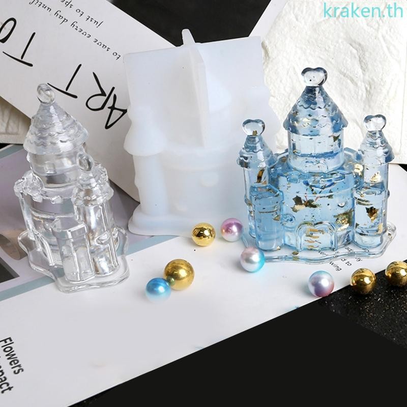 KRA 3D แม่พิมพ์ปราสาทอีพ็อกซี่เรซิ่นและซิลิโคน สำหรับการทำโมเดล