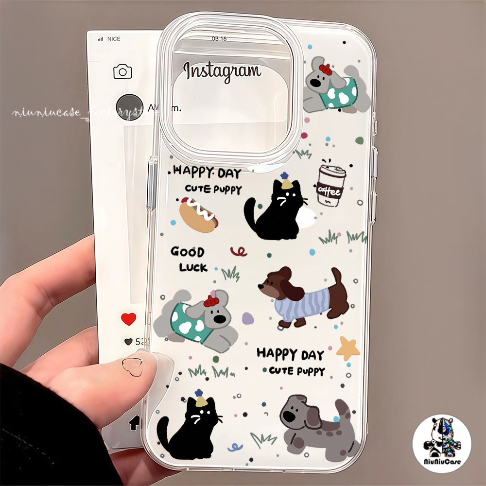น่ารัก คิตตี้ เคสไอโฟน สำหรับ IPhone 13 15 16 11 12 14 Pro Max XR XS X 7Plus 8Plus Max 15 7 8 Plus SE เคสไอโฟนหรูหราไฮโซ