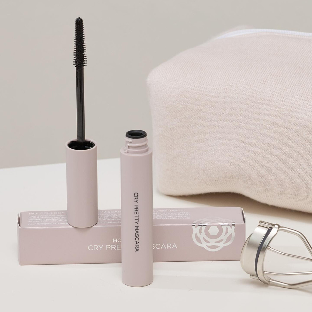 Moleculogy Cry Pretty Mascara (8กรัม) มาสคาร่า บางเบา