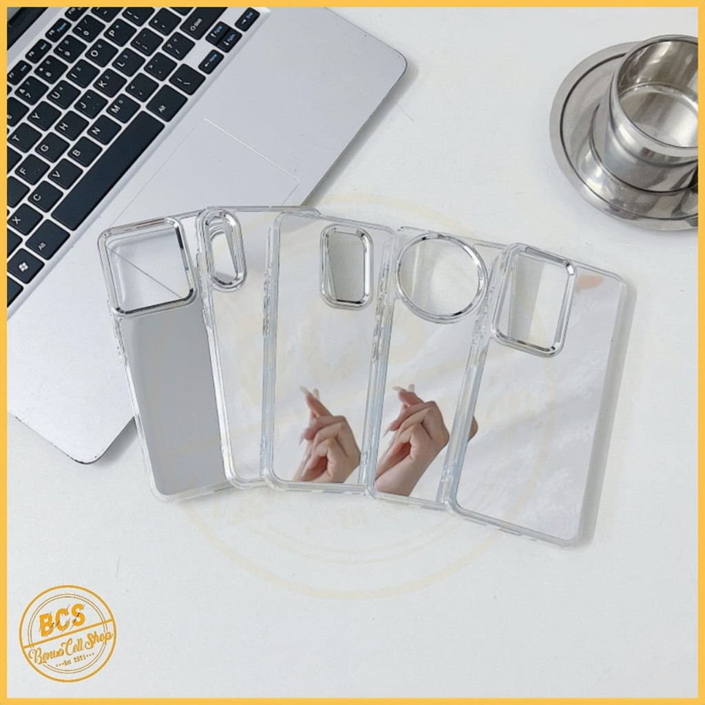 BCS - CASE MILITARY DROP MIRROR OPPO A54 A55 A57 A58 4G 5G A5i A5S A7 A11K A12 A5X A60 A74 A95 A77S 