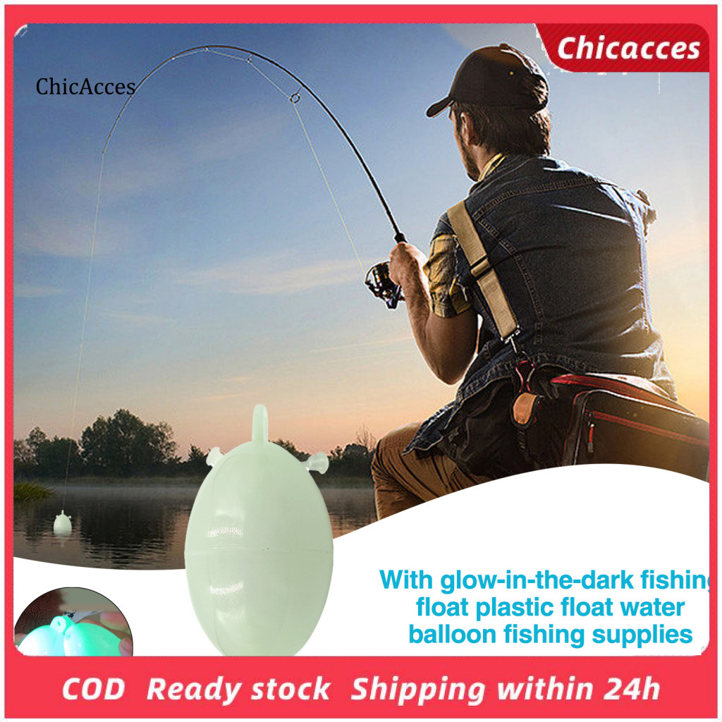 <ChicAcces> Lure Fishing Float Fishing Float Night Fishing Luminous Plastic Float Bobber สําหรับ Pro