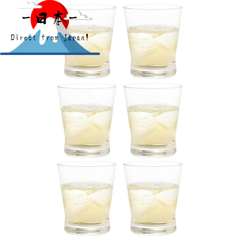 [Direct from Japan]
Toho Sasaki Glass Tumblers Fjord 9oz Tumblers 275ml Set of 6 Made in Japan Dishw