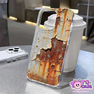เคส Redmi 14 15 C13C 12C 12 10 10C 9C 9A 9 A2 Note 14 11 10S 13 12 10 9 Pro Max Poco M3 X5 เคสใสลายสนิมสุดเท่สร้างสรรค์