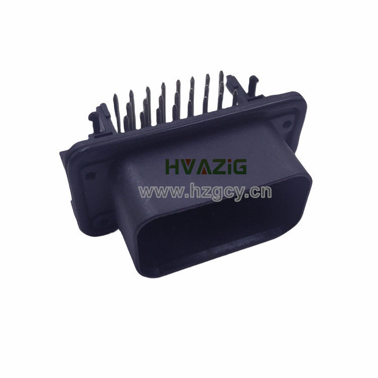 776087- 1 ในประเทศ TYCO รถ 23-Pin มุมขวา PCB Pin ผู้ถือขั้วต่อกันน้ํา ECU Line to Board End Plug