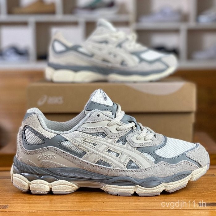 Gel NYC ผู้ชายและผู้หญิงรองเท้าวิ่ง NYC Shock Absorption รองเท้ากีฬา 1201A789-103 SG7H