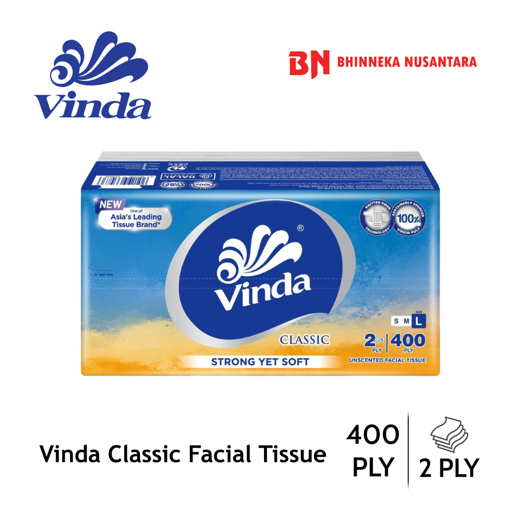 Vinda Classic ทิชชู่ 400 ชั้น