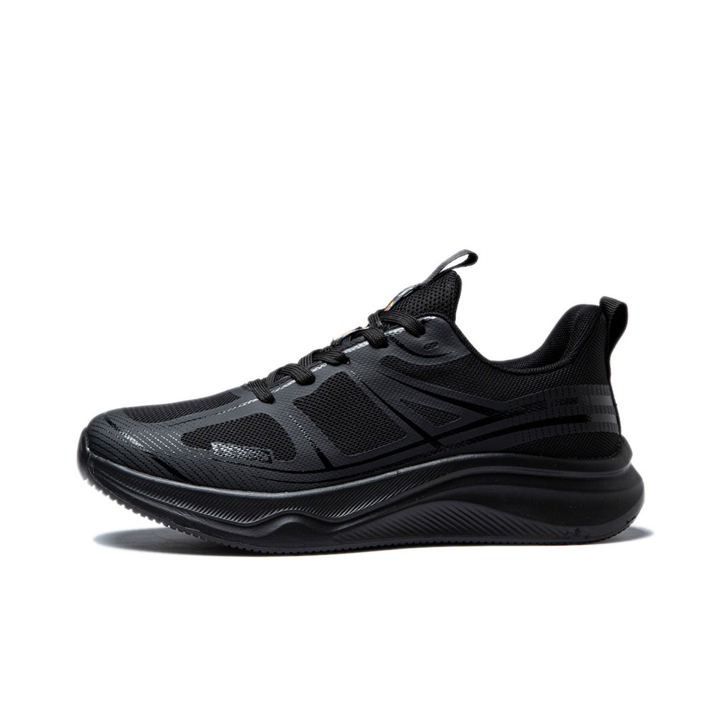 1489 - LYCAON Void Black Sportstyle รองเท้าผ้าใบสําหรับบุรุษและสตรี - FE18