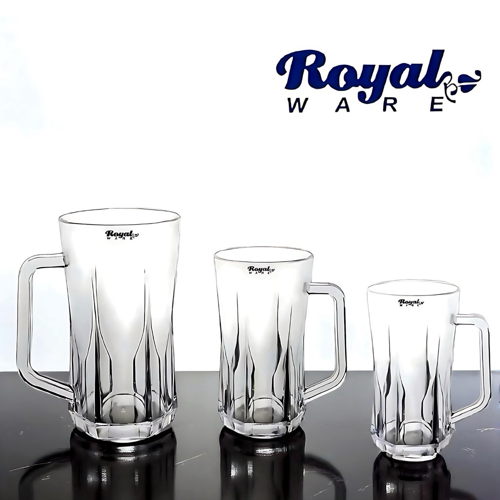 Royalware 0.35L / 0.5L / 1.0L AS Cawan Plastik Royalware 035L / 0.5L / 1.0L AS ถ้วยพลาสติก แก้วพลาสต