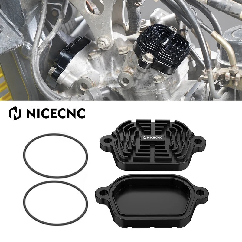 NICECNC สําหรับ Suzuki DR650S DR650SE DR 650 S/SE 1996-2024 วาล์ว Finned สําหรับ Suzuki DR650S DR650