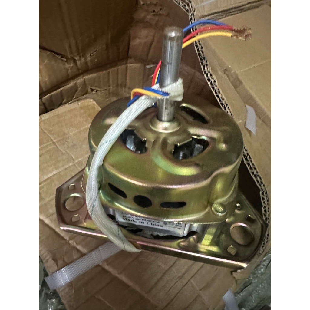 มอเตอร์ปั่นแห้ง แอลจี Haier เครื่องซักผ้า รุ่น 2 ถัง 3 หู แกน10 มิล 70วัตต์ ไฮเออร์ ชาร์ป อะไหล่เครื่องซักผ้ารุ่นทั่วไป - รูปที่ 7