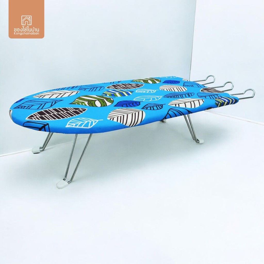 KANTAREEYA โต๊ะรีดผ้านั่งรีด ผ้าPOLY บอร์ดกว้าง แบบคละลาย 35x76x20 cm รุ่น KT-IBJ01-PL