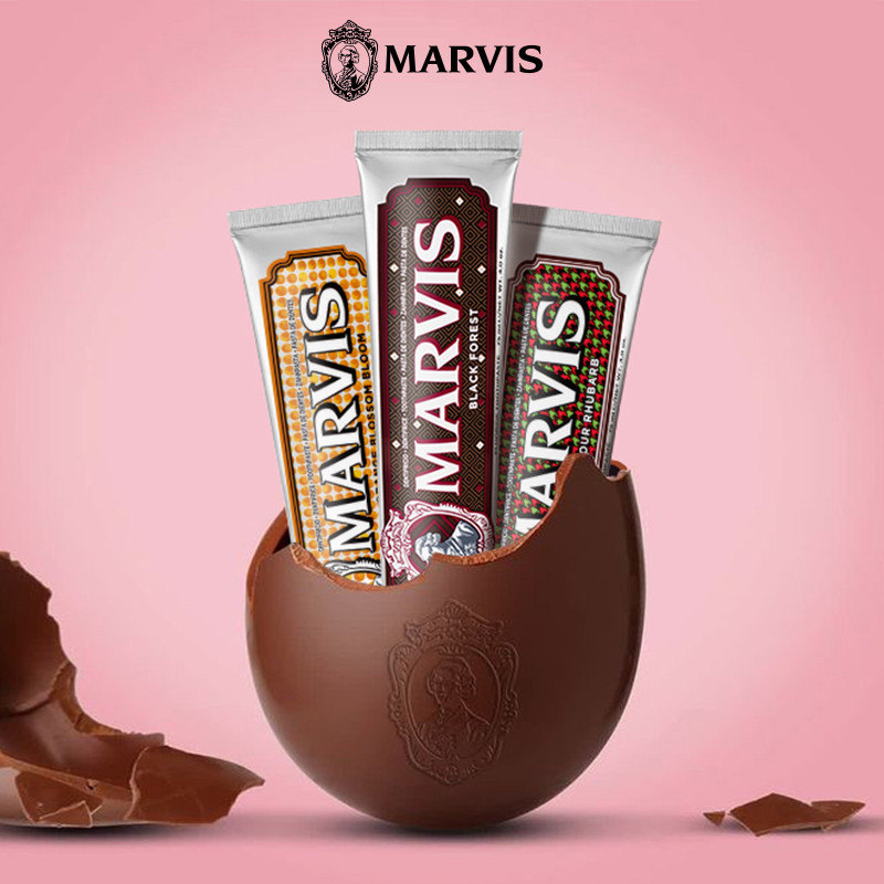Marvis Marvis Romantic Special Toothpaste 75ml * 3 Fresh Breath Care Gums Italy Marvis