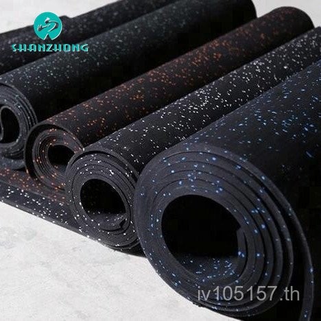 แผ่นป้องกันเสื่อยิม EPDM กันกระแทกดี สำหรับโยคะและการออกกำลังกาย
