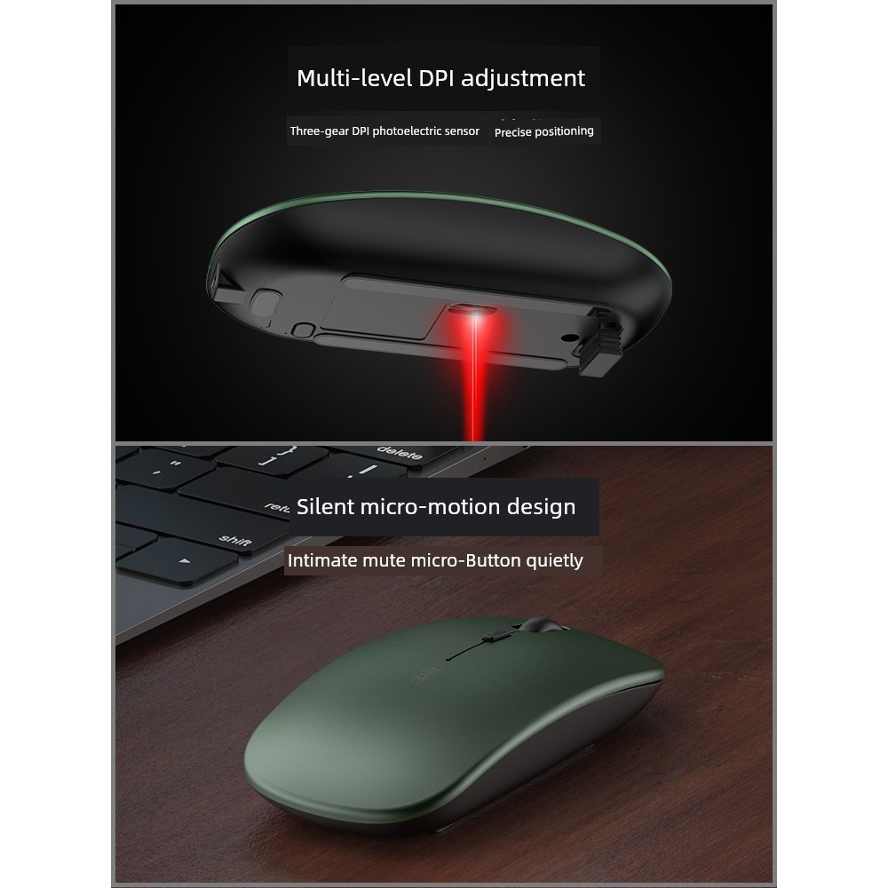 mouse bluetooth mouse wireless Lenovo Bluetooth โน้ตบุ๊กแบบชาร์จได้ Dell Wireless