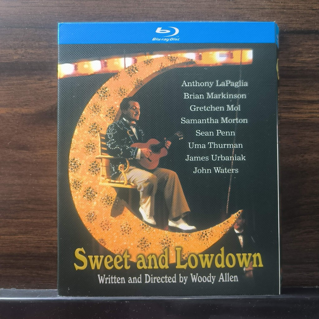 แผ่นบลูเรย์ ฟิล์มอเมริกัน สวีท แอนด์ โลว์ดาวน์‎ (1999) BD25 EN ZH ใหม่เอี่ยมชนิดบรรจุกล่อง 25GB BD C